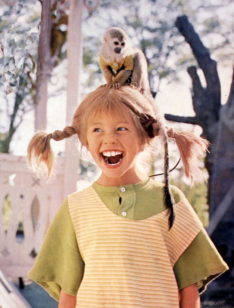 A scene from the series "Pippi"