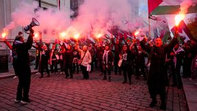 Urządzili protest przed meczem Izraela. "To wstyd dla sportu"