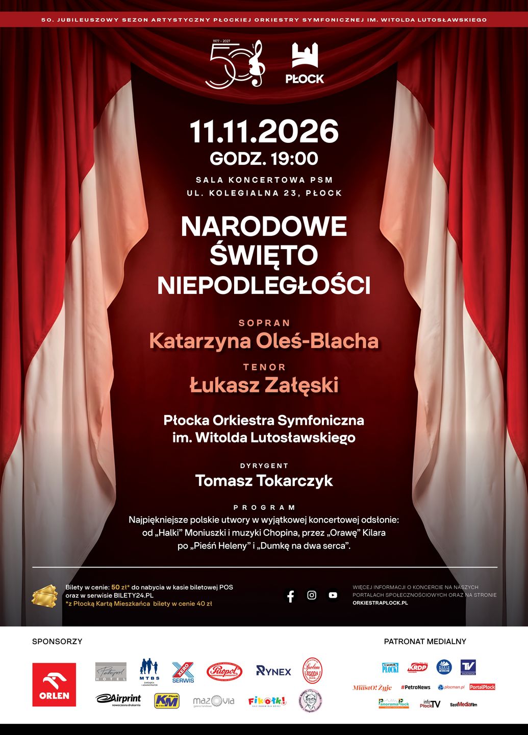 Koncert na Święto Niepodległości 