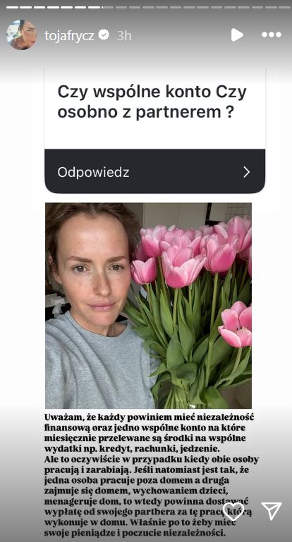 Olga Frycz ma nietypowy pomysł