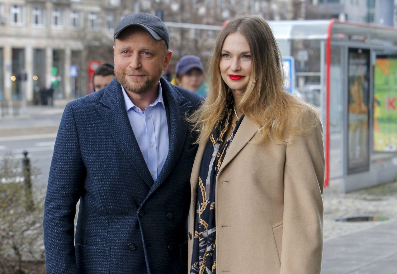 Piotr Adamczyk i Karolina Szymczak