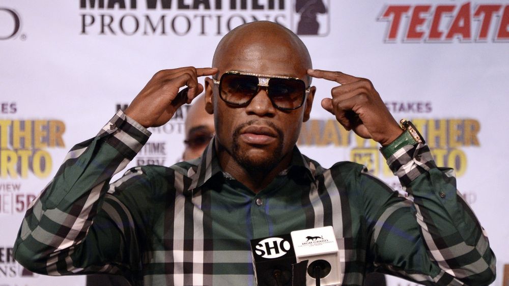 Newspix / Zumapress.com / Na zdjęciu: Floyd Mayweather Jr