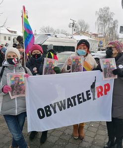 Pierwsza rozprawa o Matkę Boską w tęczowej aureoli. Margot wśród aktywistów