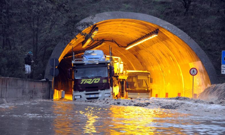 Cyklon Kleopatra zaatakował stolicę Włoch