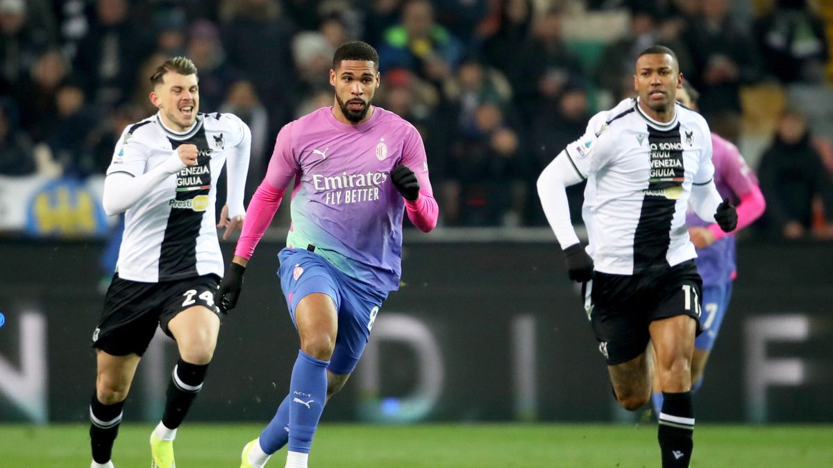 PAP/EPA / Gabriele Menis / Mecz Serie A: Udinese Calcio - AC Milan