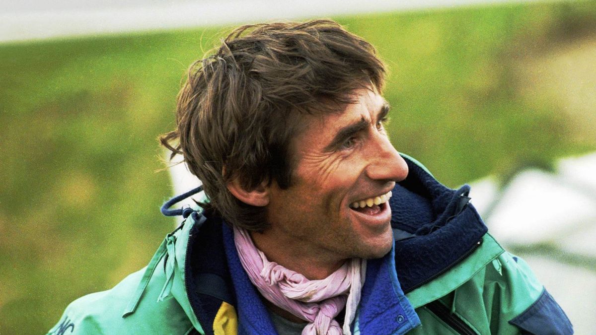 PAP/EPA / KEYSTONE  / Na zdjęciu: szwajcarski alpinista, Erhard Loretan.