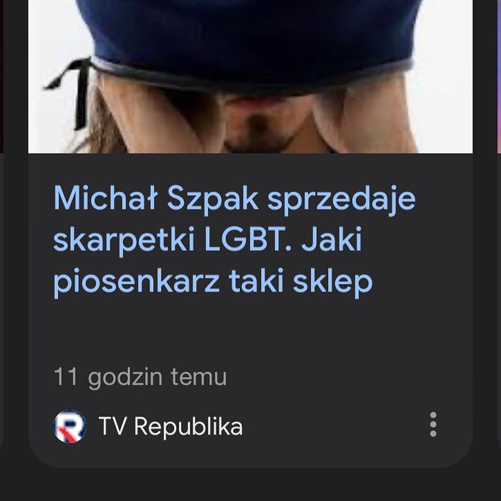TV Republika o sklepie Michała Szpaka