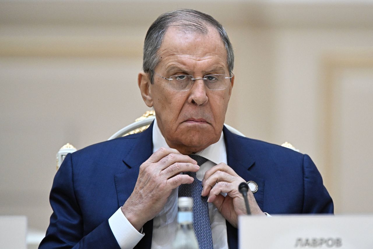Russian Foreign Minister Sergey Lavrov has once again attacked the West.