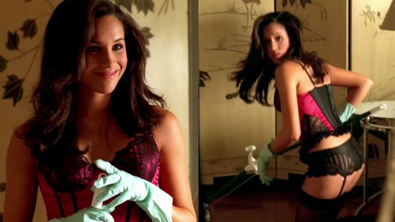 Meghan Markle eksponuje pupę