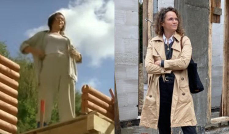 Monika Mrozowska pokazała zdjęcie z placu budowy domu