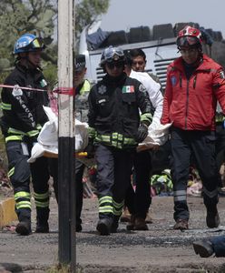 Koszmarne sceny w Meksyku. Dziesiątki zabitych i rannych w wypadku