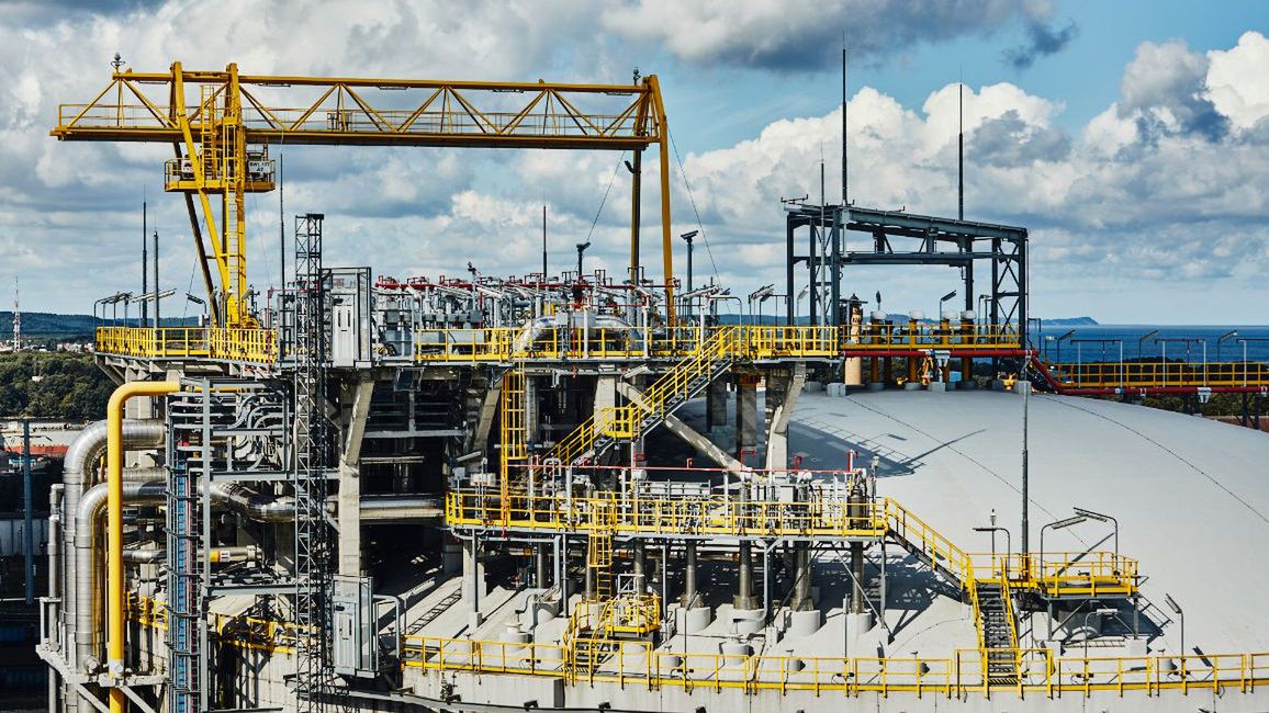 Terminal w Świnoujściu przyjął w 2022 roku 58 gazowców.