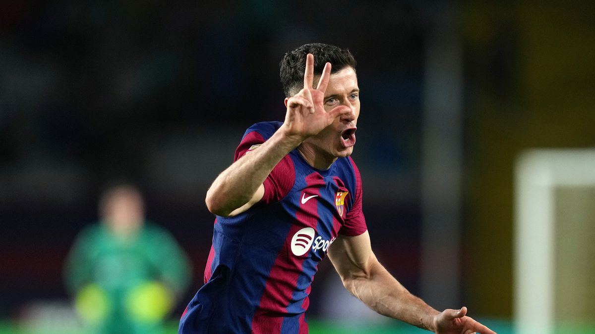 Getty Images / Alex Caparros / Na zdjęciu: Robert Lewandowski