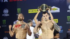 KSW 63. Ceremonia ważenia przed galą (galeria)