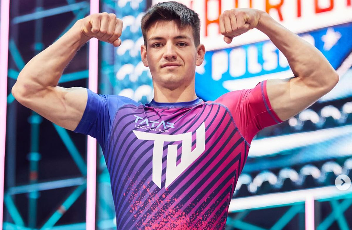 Jan Tatarowicz został pierwszym polskim Ninja Warrior