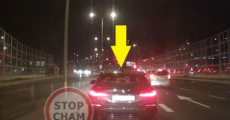 BMW zajechało drogę. Nagrali go na kamerze
