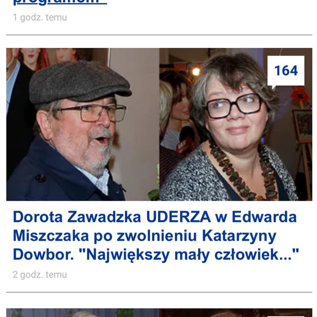 Korwin-Piotrowska zajmuje stanowisko w sprawie Dowbor-Miszczak