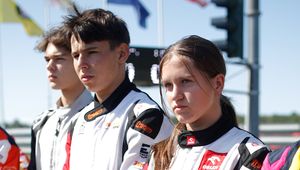 14-latka błysnęła na tle kolegów. 0,007 s zabrakło do pole position