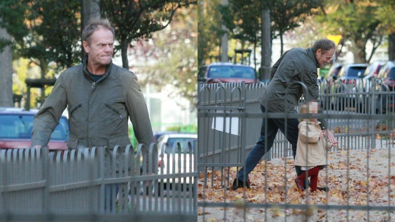 Donald Tusk z wnuczką