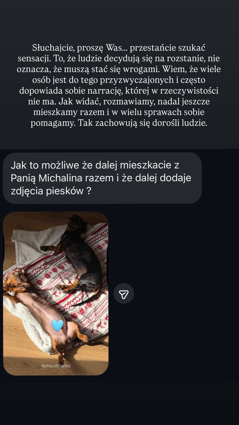 Akop Szostak wyjaśnił swą obecną sytuację mieszkaniową