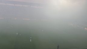 Ale dymy. Mecz Ekstraklasy opóźniony