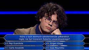 Pytanie o "Lewego". Potrzebował dwóch kół ratunkowych