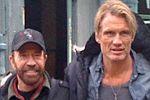 Chuck Norris i Dolph Lundgren na planie "Niezniszczalnych 2" [foto]