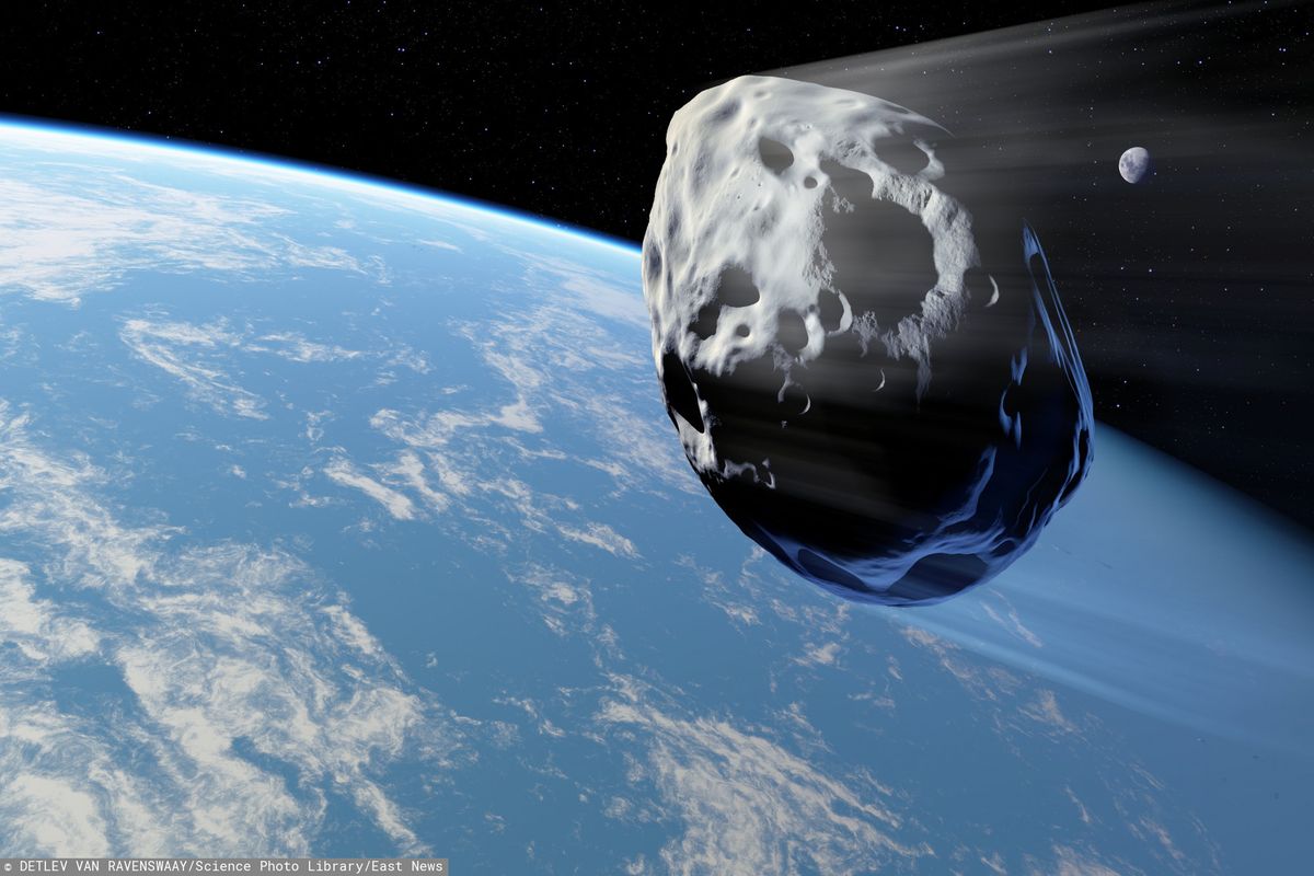 Koniec świata 2019? W kierunku Ziemi leci asteroida. Będzie bliżej niż Księżyc