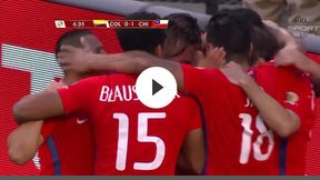 Kolumbia - Chile 0:1: gol Aranguiza
