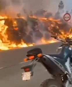 Ogień na popularnej europejskiej wyspie. Strażacy pokazali koszmarny widok