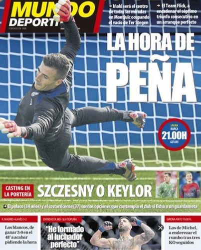 Środowa okładka "Mundo Deportivo"