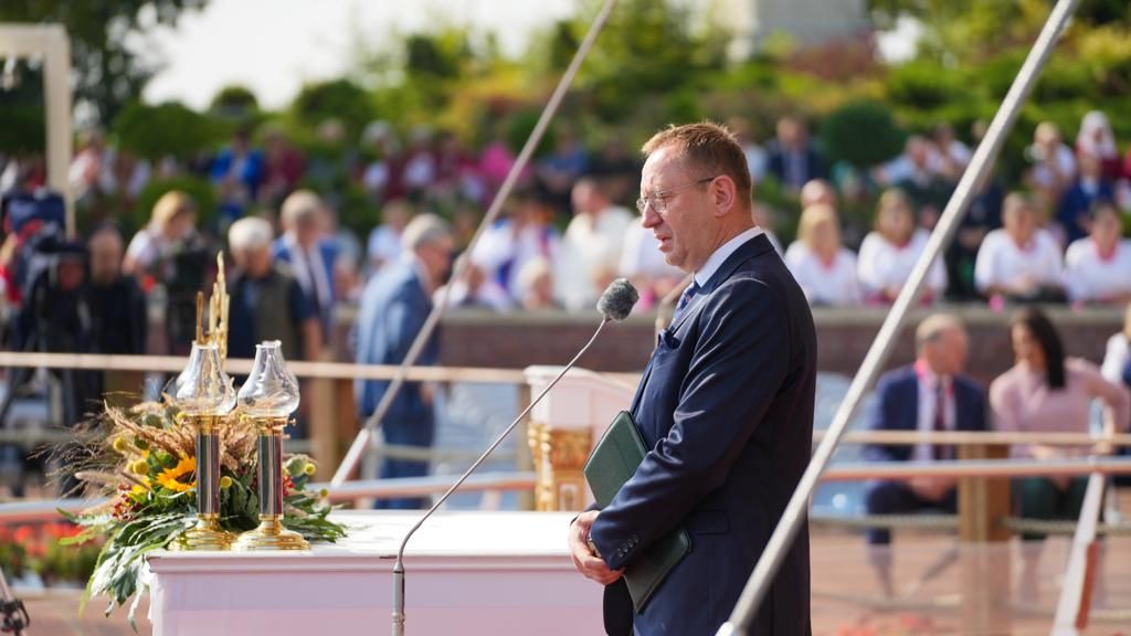 Minister Rolnictwa Robert Telus na Jasnej Górze