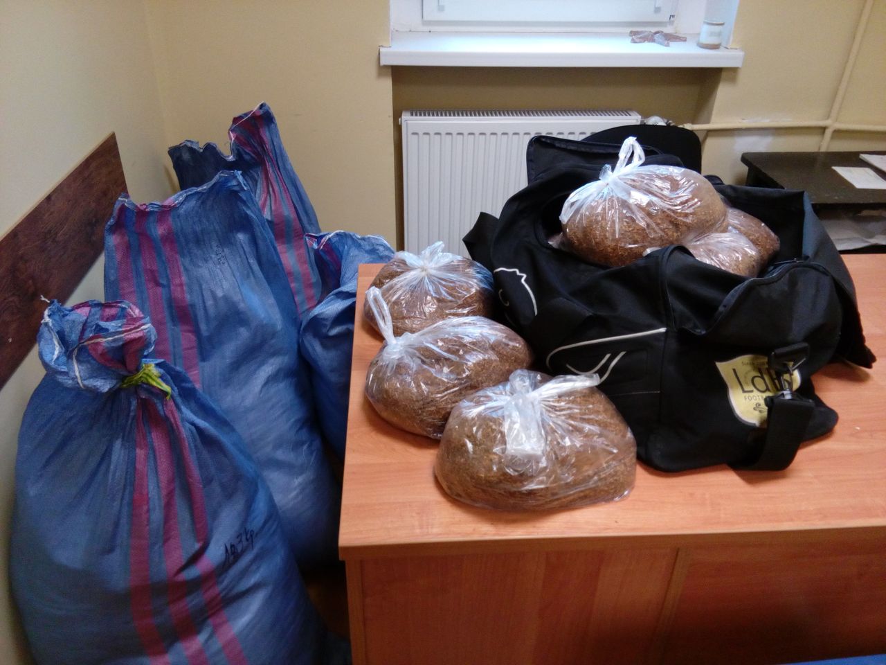 84 kilogramów nielegalnego tytoniu