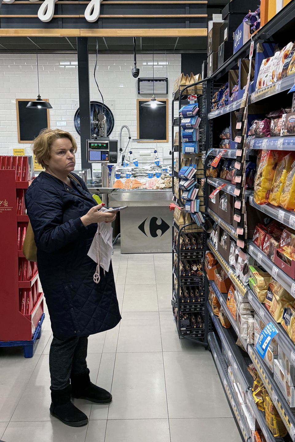 Katarzyna Bosacka na zakupach