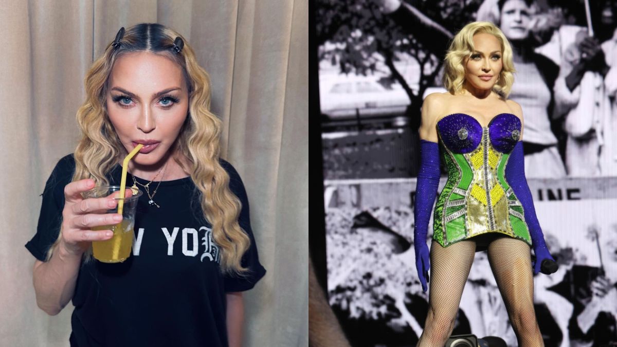 Madonna może pochwalić się szczupłą sylwetką