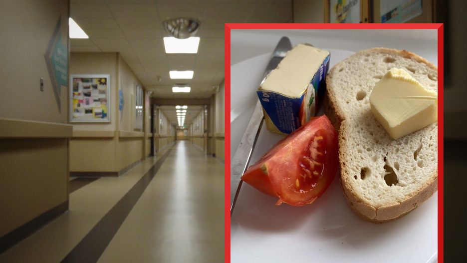 To podwieczorek dla 11-letniego dziecka. Zdjęcie ze szpitala w Gdyni 