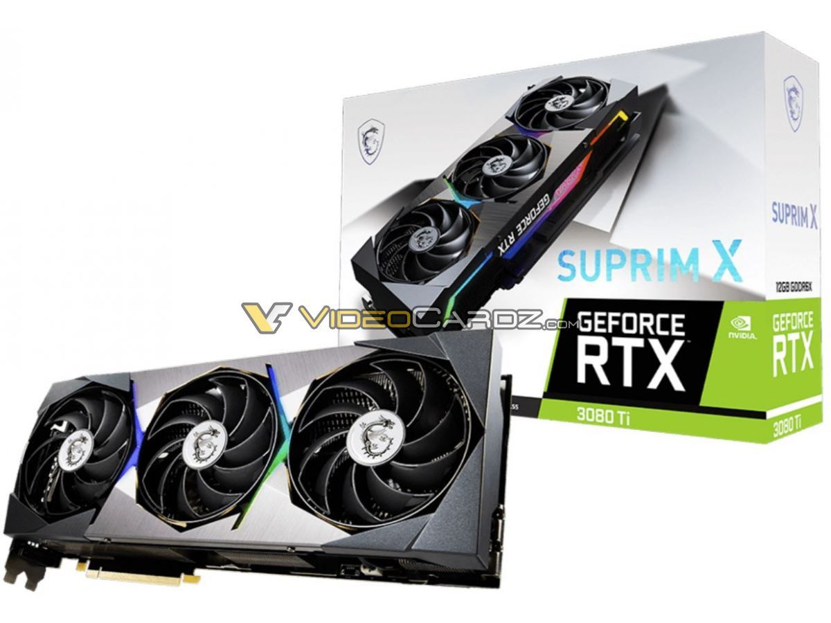 MSI GeForce RTX 3080 Ti Suprim X