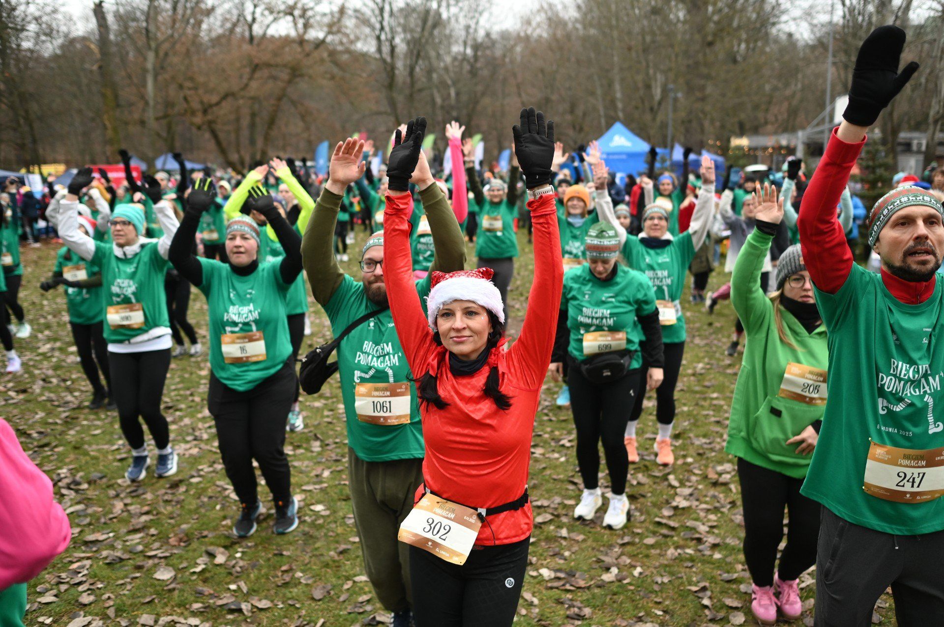 Tak wyglądał tegoroczny Bieg Pomocników św. Mikołaja