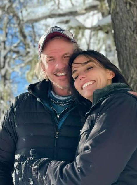 Facundo Arana z żoną