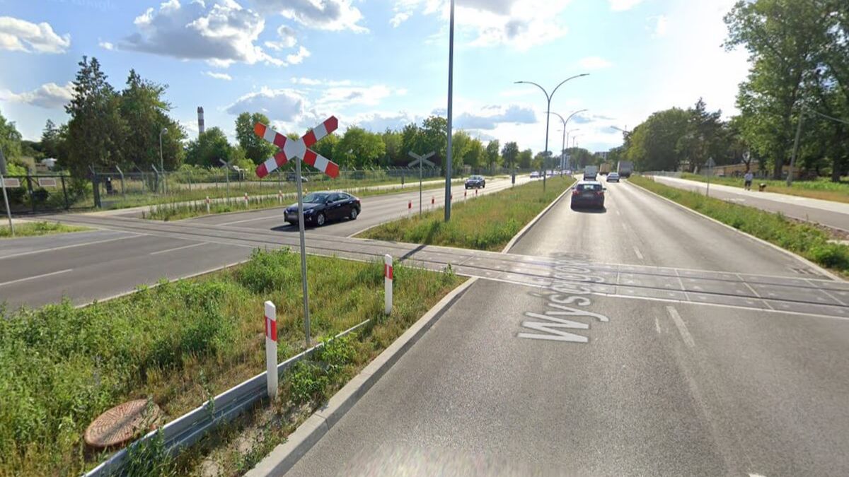 Przejazd kolejowy na ul. Wyścigowej w Lublinie