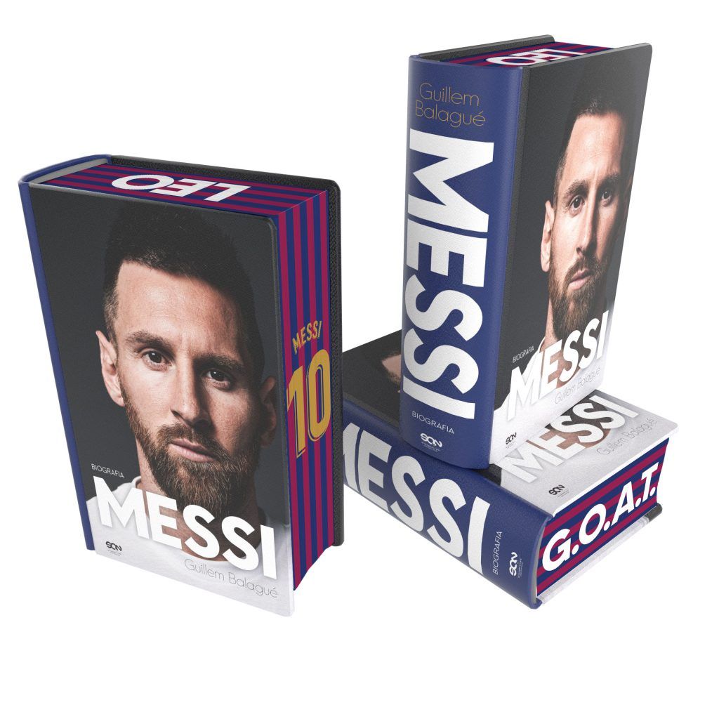 Okładka książki "Messi. Biografia". fot. materiały wydawcy
