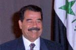 Saddam mówi: Wynoś się stąd, przeklinam Cię