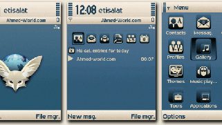 Temat Fennec dla Symbiana 1