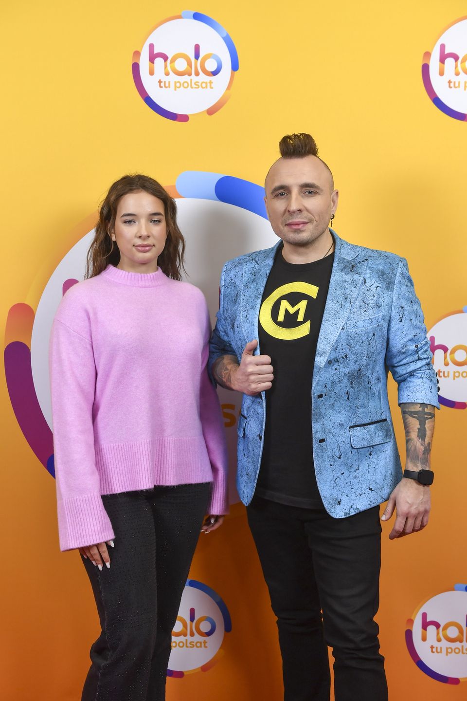 Czadoman z córką w "Halo, tu Polsat"