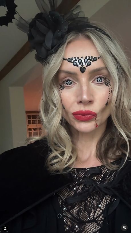 Agnieszka Woźniak-Starak świętuje Halloween