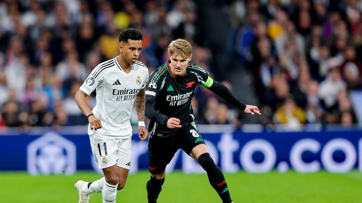 Getty Images / Manu Reino /DeFodi Images / Na zdjęciu: Rodrygo może trafić do Arsenalu