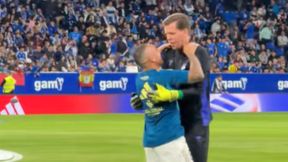 Nagrali, co zrobił Szczęsny przed meczem Barcelony. "Po 10 latach"