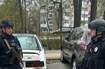 Strzelanina w Buczy. Policja zatrzymała 42-latka