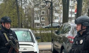 Strzelanina w Buczy. Policja zatrzymała 42-latka