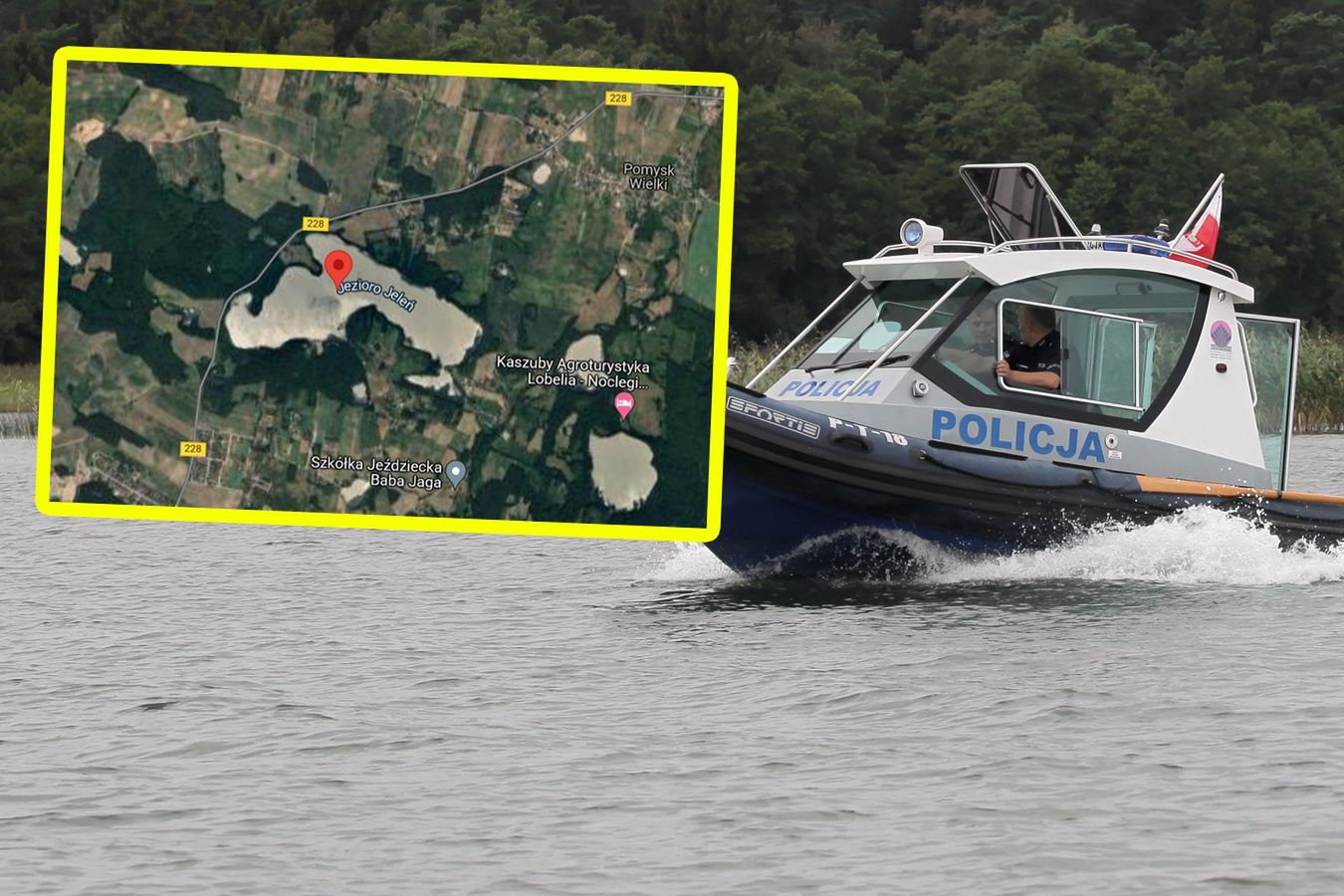 69-latek utonął w jeziorze. To było zabójstwo? Zatrzymano 4 osoby
